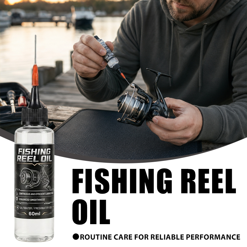 Fly Reel - Fishing Reel Oil Lubricant Liquid Maintenance