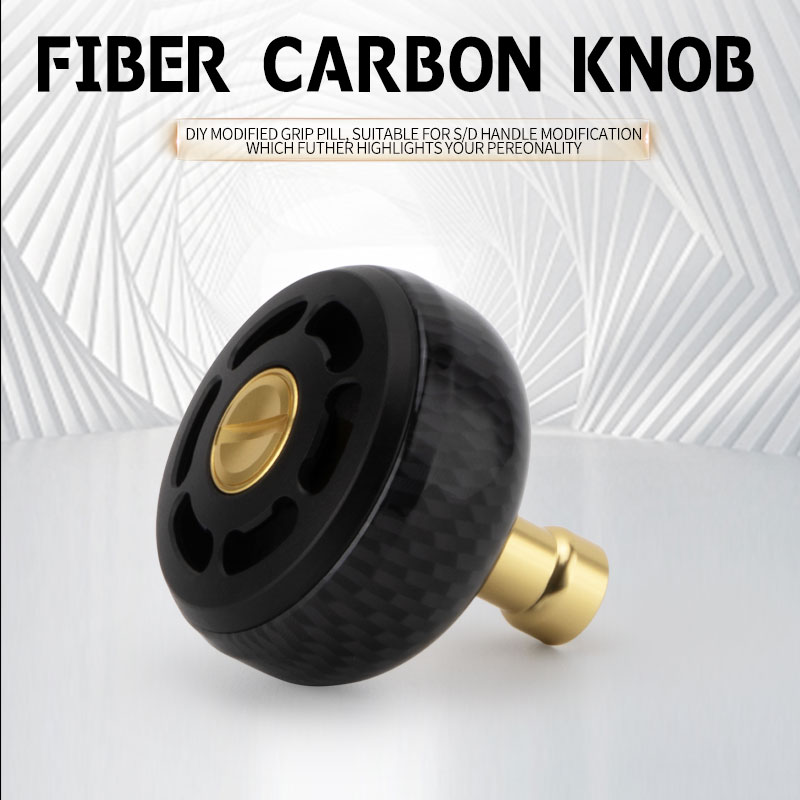 Spincast Reel - DEUKIO DIY Carbon Fiber Power Knob